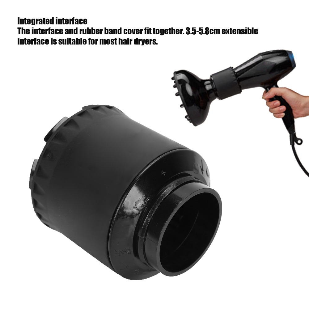 Hair Dryer Diffuser Attachment Universal - مجفف شعر قابل لتعديل تدفق الهواء