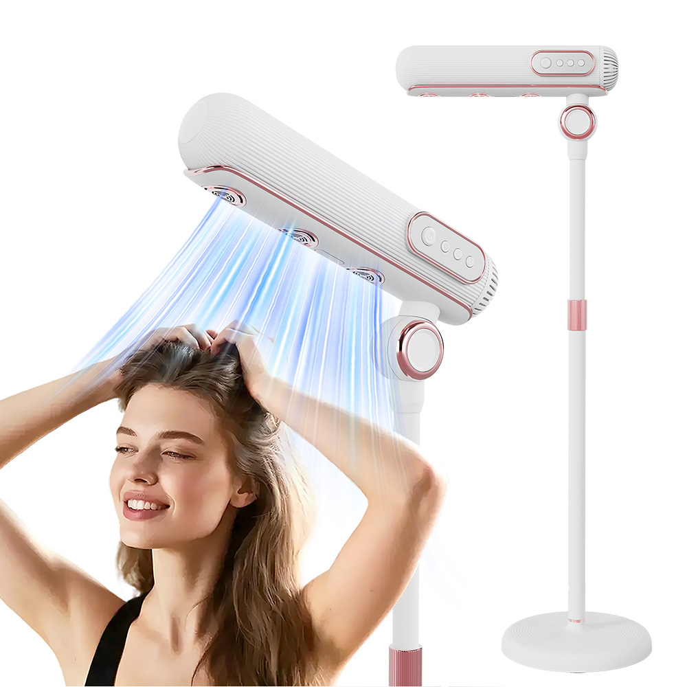 Hair Dryer Stand Hands Free Floor - مجفف شعر احترافي عمودي قائم بذاته