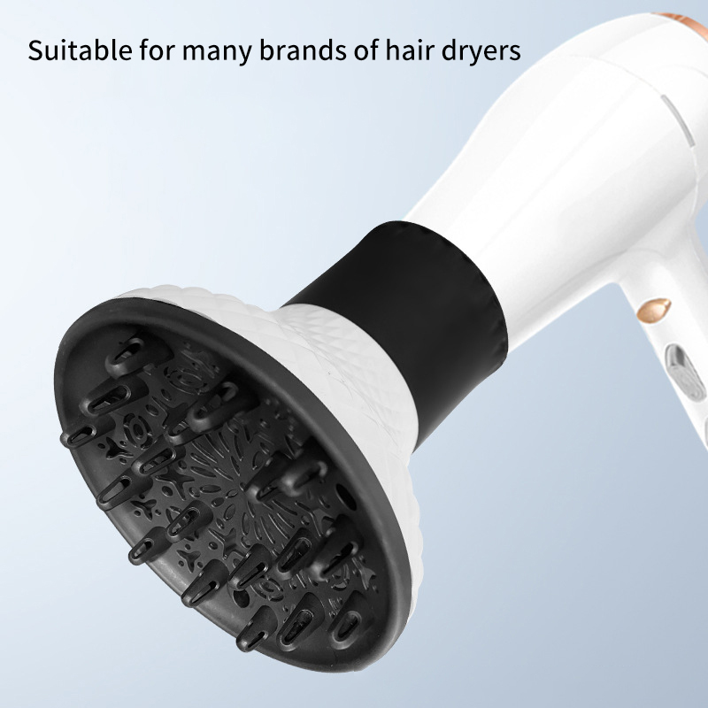 Hair Dryer Diffuser Attachment Universal - العالمي مجفف الشعر الناشر ل مجعد