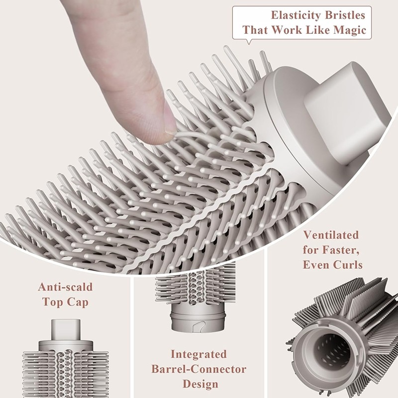 Hair Dryer Styling Comb Attachment - 【مفاجأة】فرشاة دائرية لزيادة الحجم من شارك