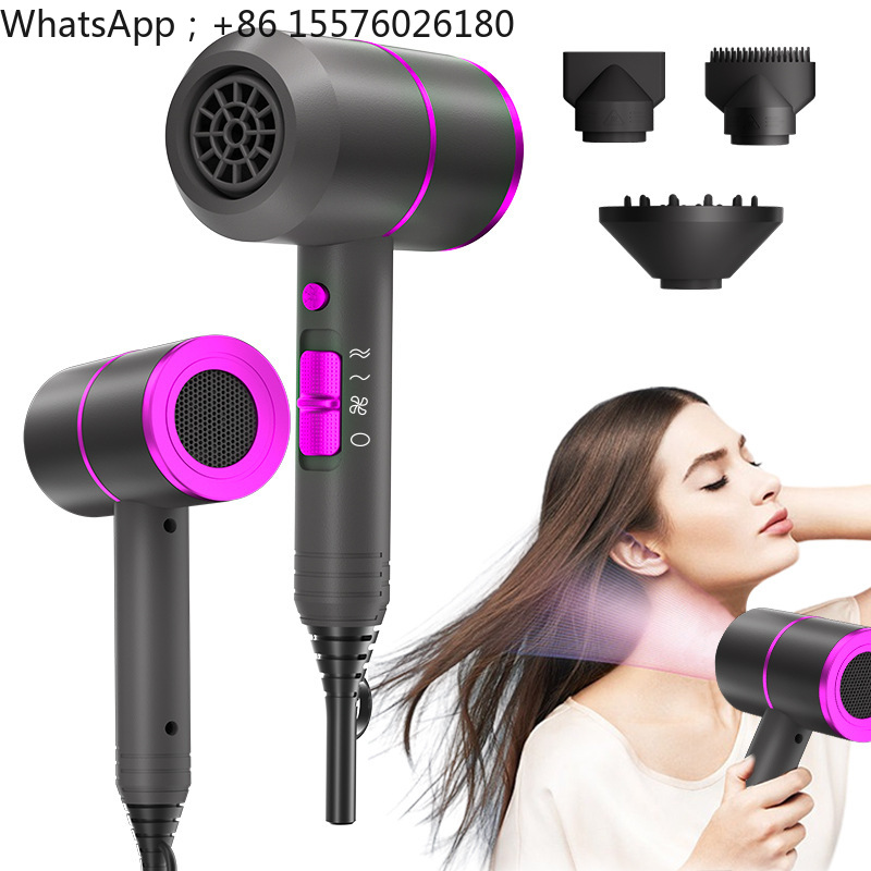 Hair Blow Dryer Low Noise Powerful - مجفف شعر أيوني احترافي من فولو