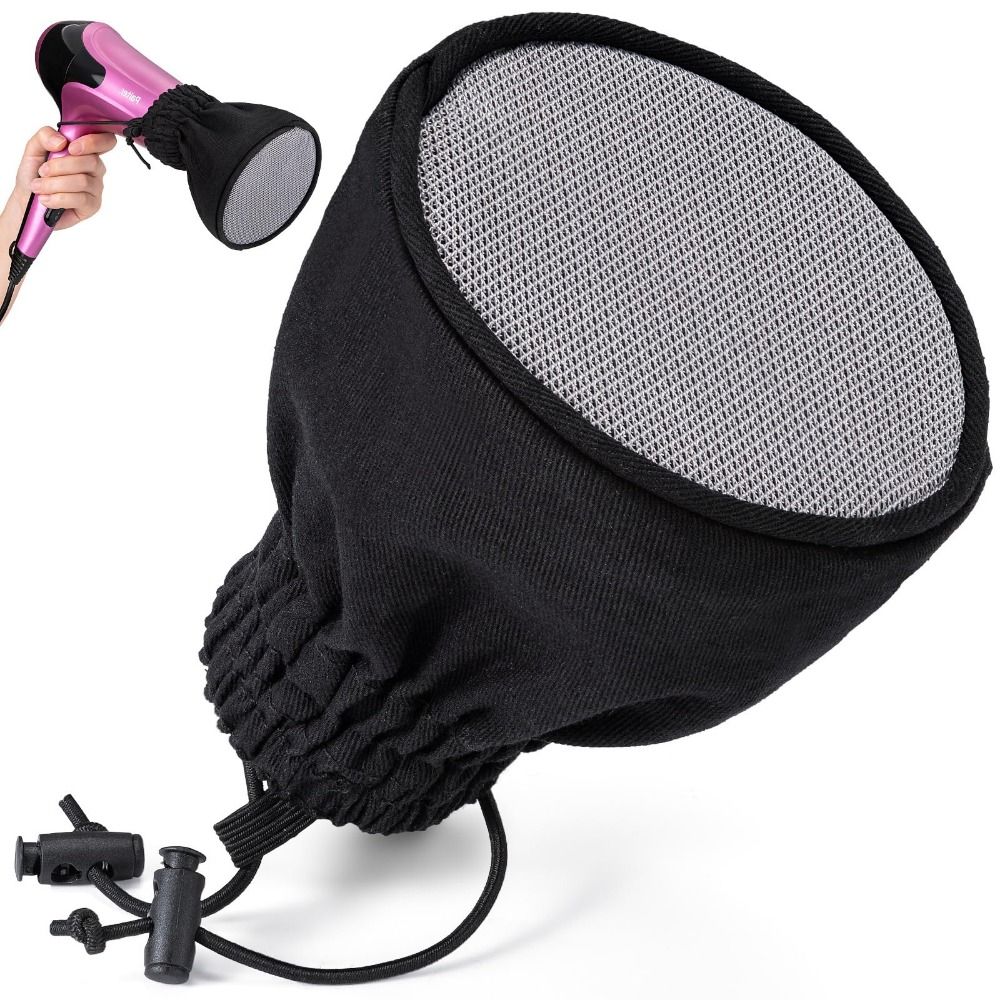 Hair Dryer Diffuser Attachment Universal - غطاء ناشر هواء ناعم لمجفف الشعر،