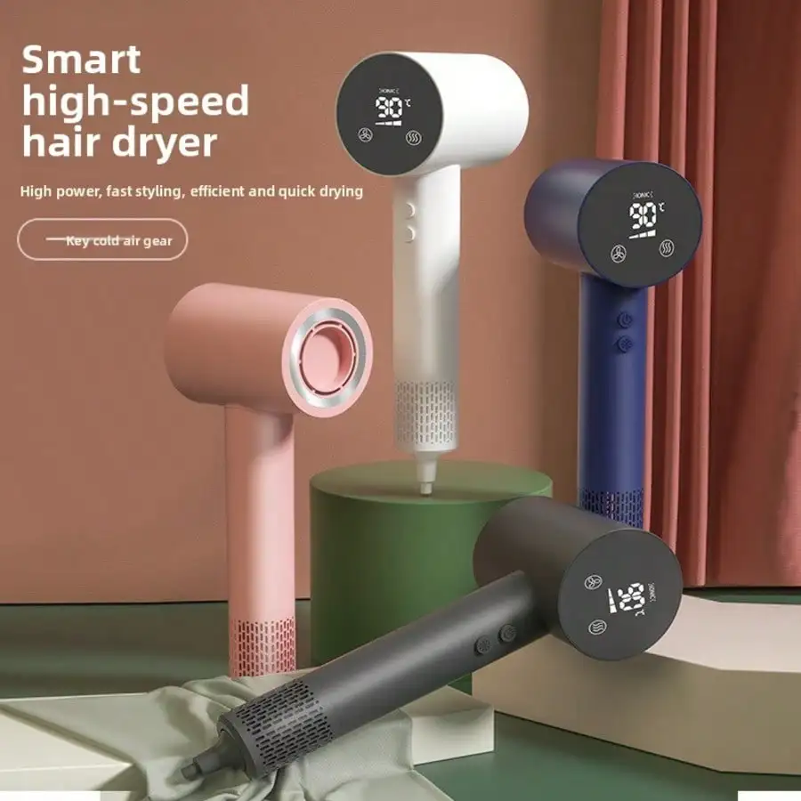 مجفف شعر أيوني احترافي للصالون - مراجعة Hair Blow Dryer Low Noise Powerful وسعره