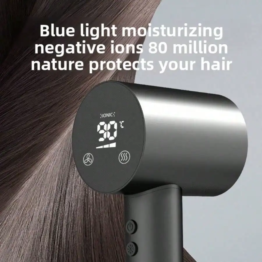 مجفف شعر أيوني احترافي للصالون - مراجعة Hair Blow Dryer Low Noise Powerful وسعره
