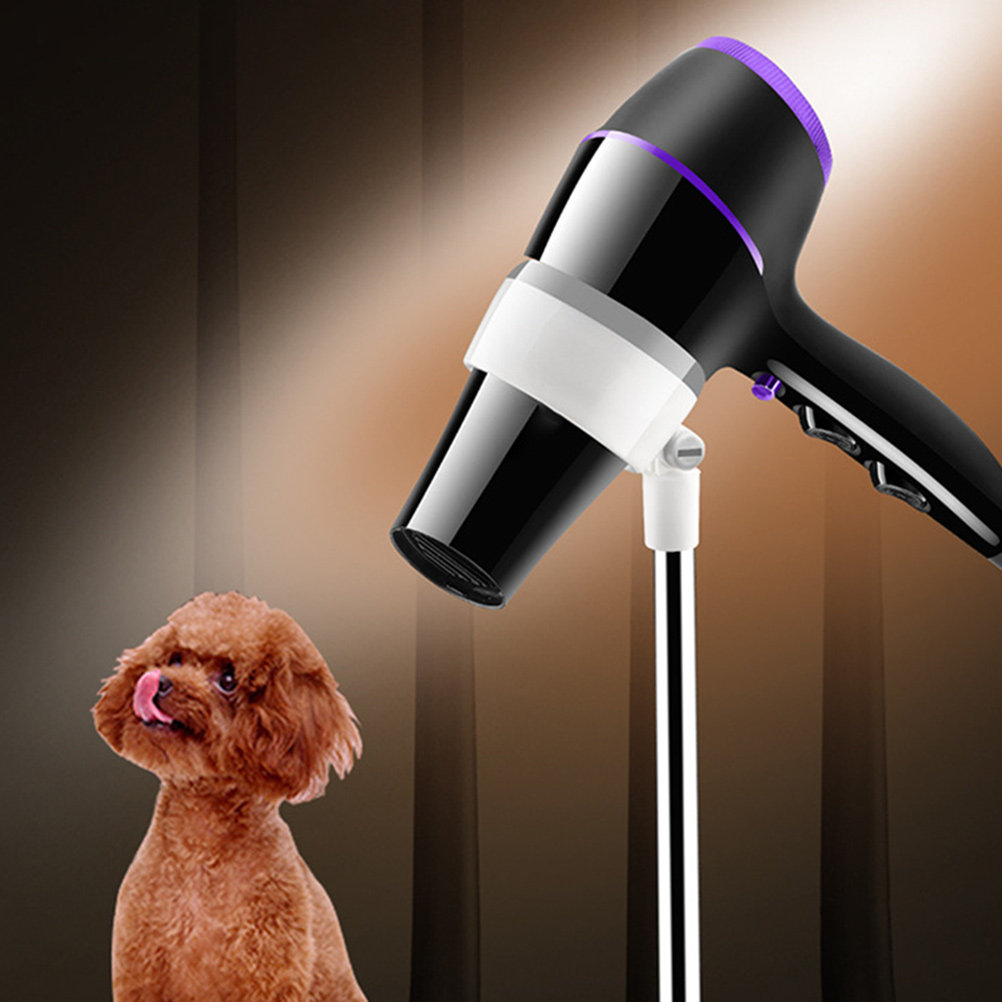حامل مجفف الشعر، رف قوي قائم ع - مراجعة Hair Dryer Stand Hands Free Floor وسعره