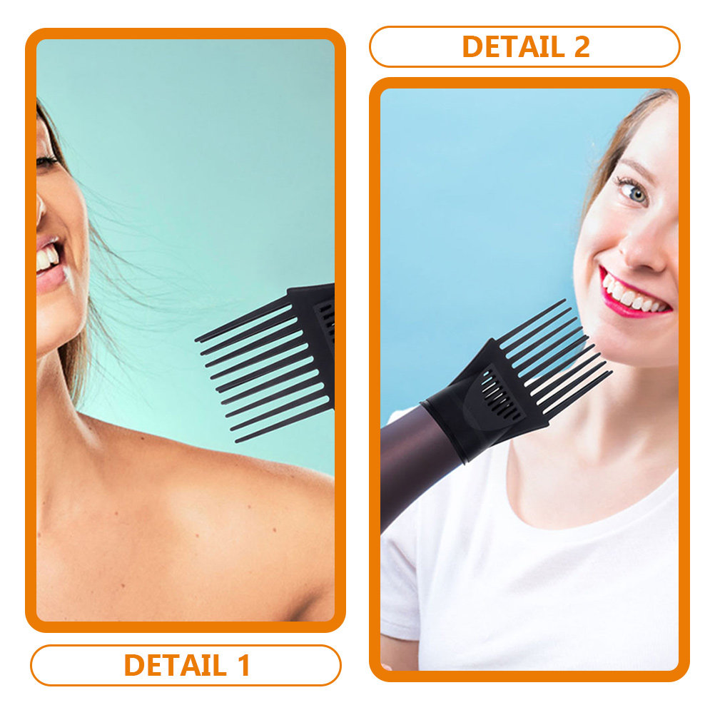 مجموعة من 5 قطع من فوهات مجفف  - مراجعة Hair Dryer Styling Comb Attachment وسعره