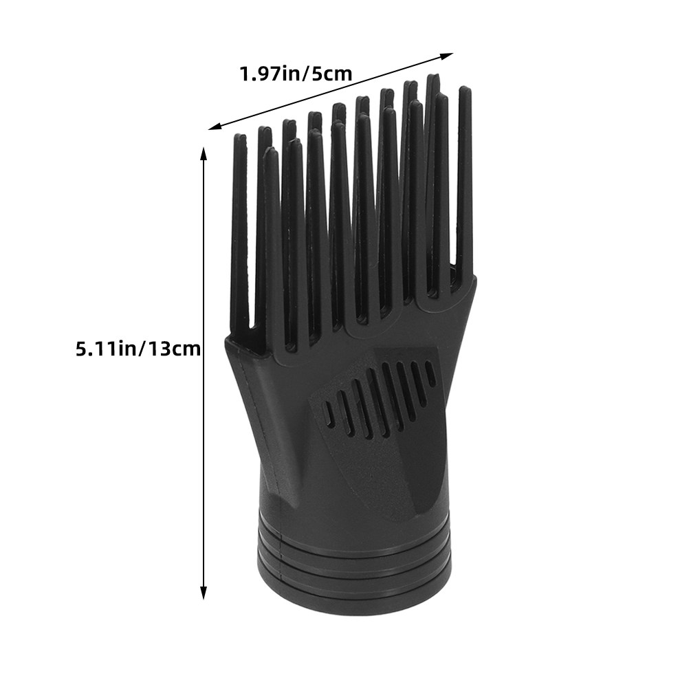 مشط مجفف الشعر العالمي الأسود  - مراجعة Hair Dryer Styling Comb Attachment وسعره