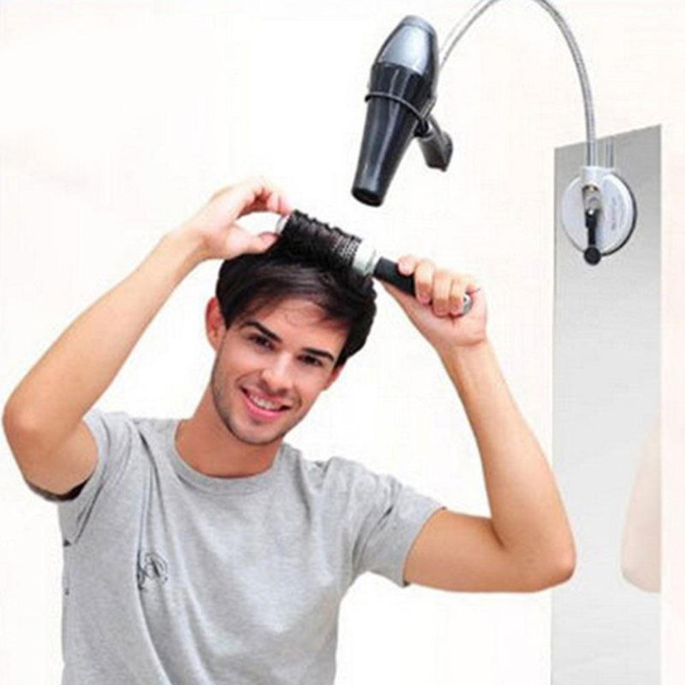 الناشر الشعر 360 درجة الدورية  - مراجعة Hair Dryer Stand Hands Free Floor وسعره