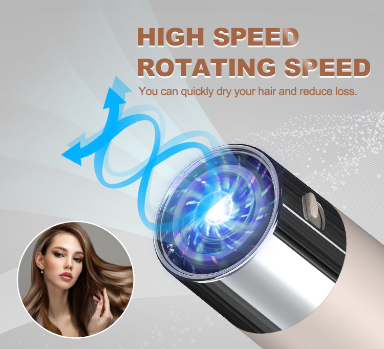 المهنية BLDC عالية السرعة 5 في - مراجعة High Speed Hair Dryer Brushless 110000Rpm وسعره