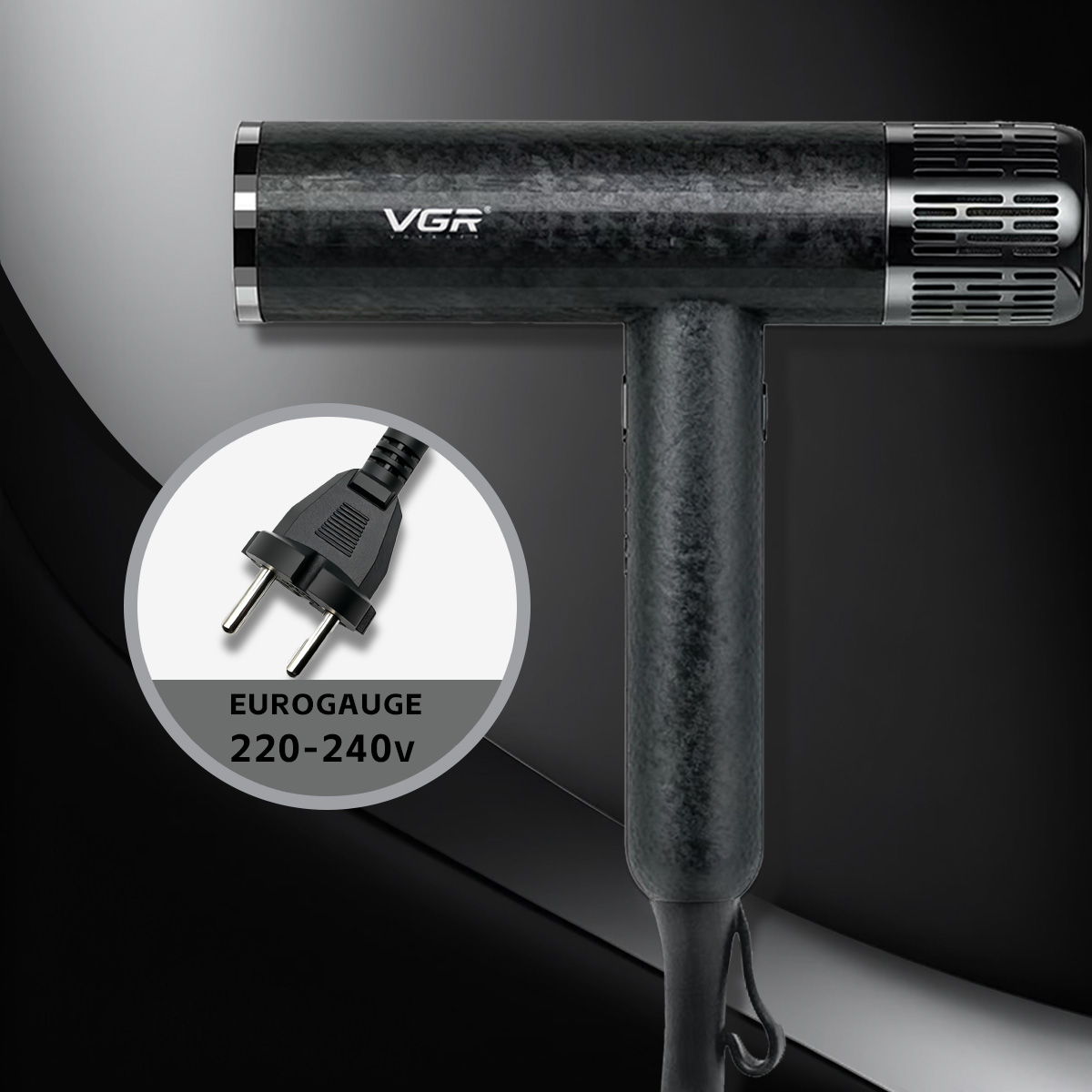 VGR مجفف شعر استشوار للشعر كهر - مراجعة Hair Blow Dryer Low Noise Powerful وسعره