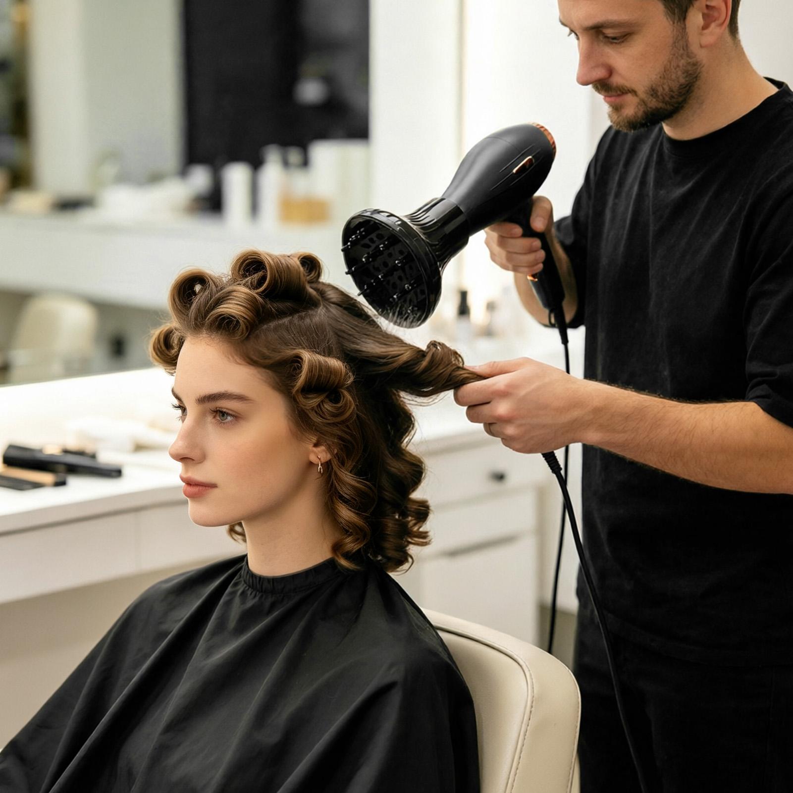 موزع هواء عالمي لتصفيف الشعر ا - مراجعة Hair Dryer Diffuser Attachment Universal وسعره