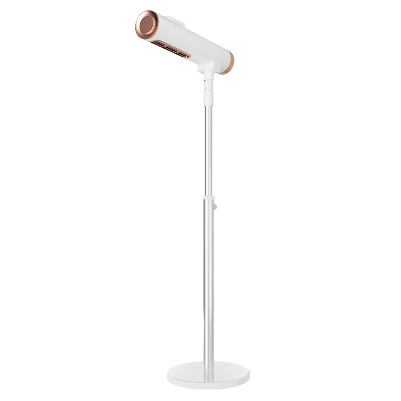 مجفف شعر عمودي بتيار ساخن وبار - مراجعة Hair Dryer Stand Hands Free Floor وسعره