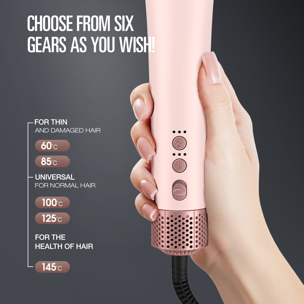 مجفف شعر احترافي 3 في 1 أيوني، - مراجعة High Speed Hair Dryer Brushless 110000Rpm وسعره