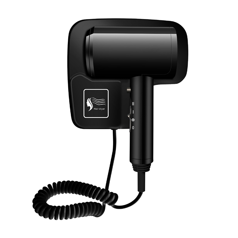 مجفف شعر عالي الطاقة مثبت على  - مراجعة Wall Mount Hotel Hair Dryer 1800W وسعره