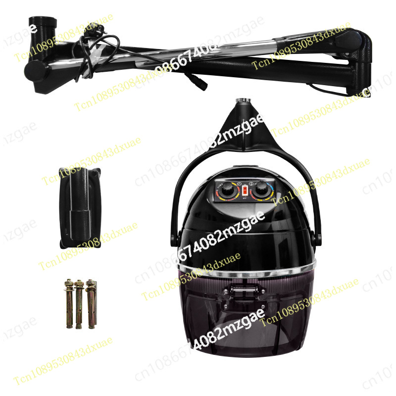 مجفف شعر احترافي أسود قائم بذا - مراجعة Hair Salon Hood Dryer Professional وسعره