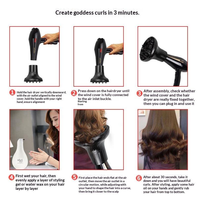 موزع هواء عالمي لتصفيف الشعر و - مراجعة Hair Dryer Diffuser Attachment Universal وسعره