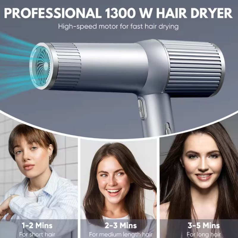 مجفف شعر احترافي بتقنية الأيون - مراجعة Hair Blow Dryer Low Noise Powerful وسعره