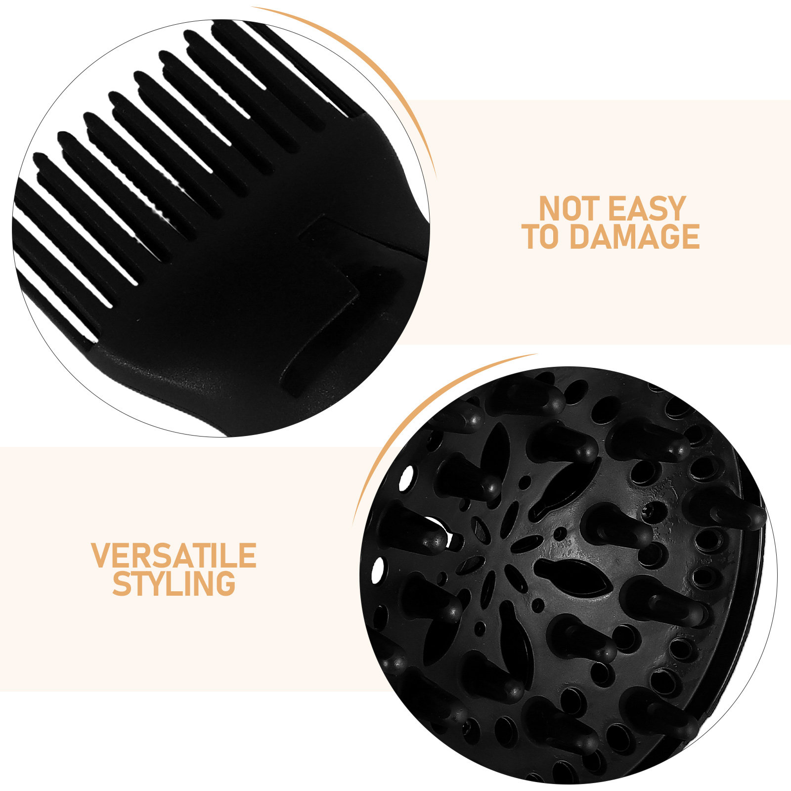 مجموعة فوهات مجفف الشعر العالم - مراجعة Hair Dryer Styling Comb Attachment وسعره