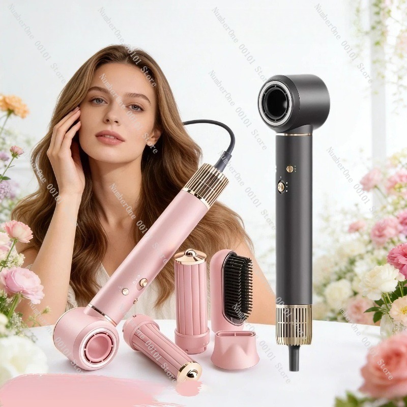 مجفف شعر احترافي 8 في 1 متعدد  - مراجعة Hair Blow Dryer Low Noise Powerful وسعره