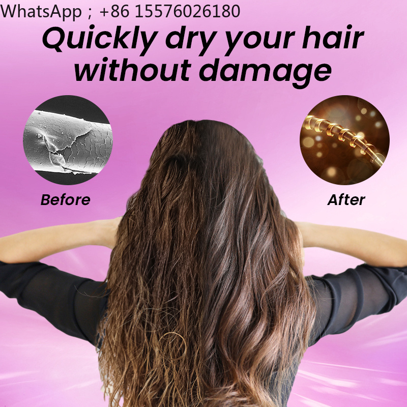 مجفف شعر أيوني احترافي من فولو - مراجعة Hair Blow Dryer Low Noise Powerful وسعره