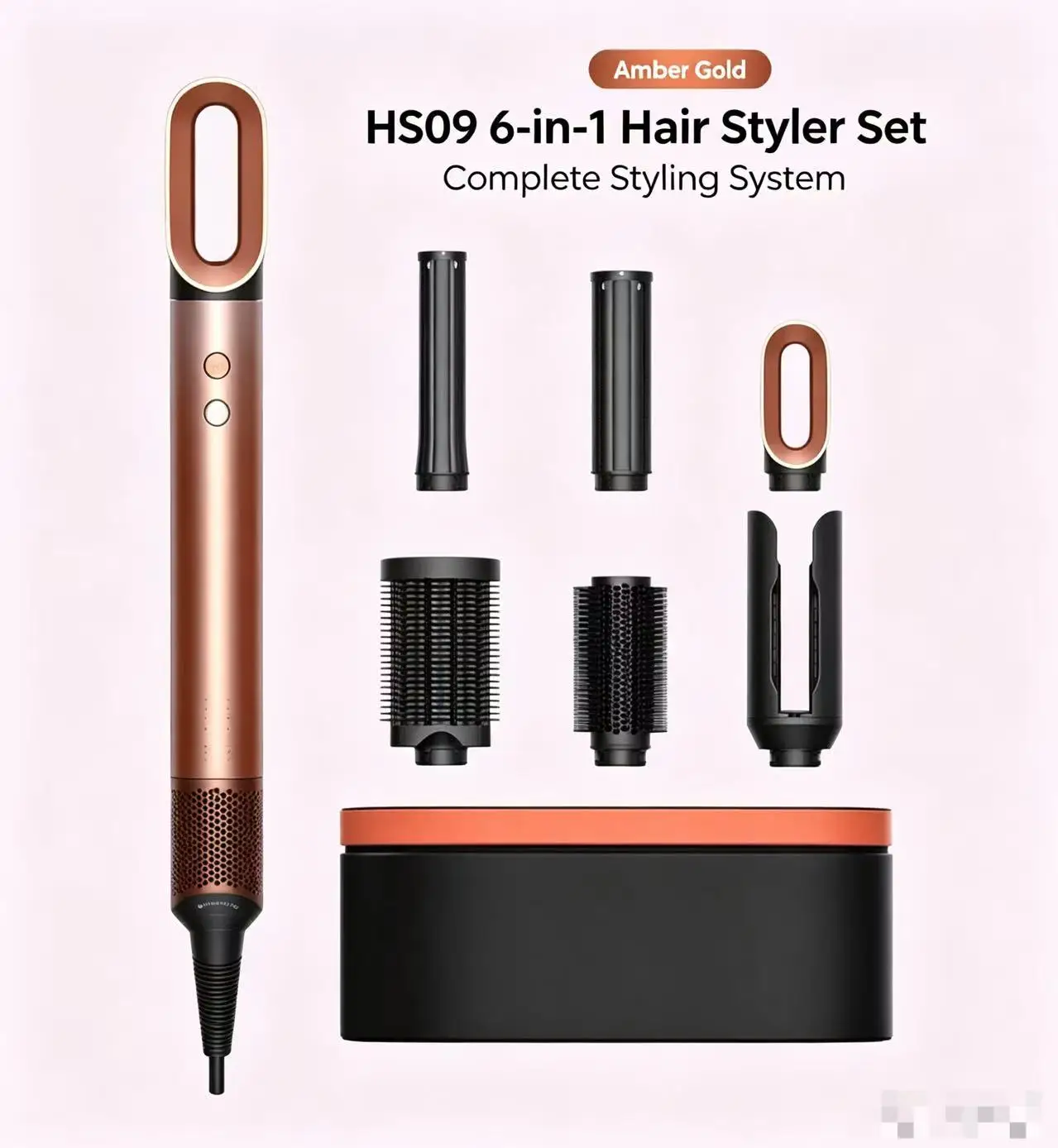 مجفف شعر احترافي متعدد الوظائف - مراجعة Foldable Travel Hair Dryer Brushless وسعره