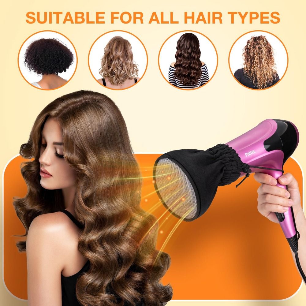 غطاء ناشر مجفف الشعر الناعم من - مراجعة Hair Dryer Diffuser Attachment Universal وسعره