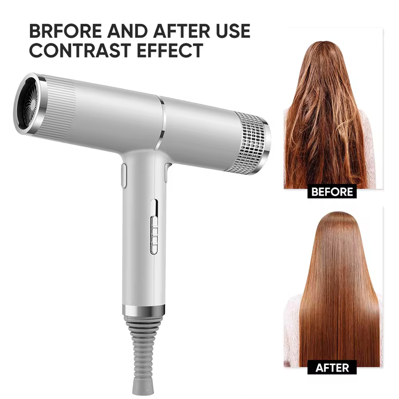مجفف شعر أيوني احترافي، هادئ،  - مراجعة Hair Blow Dryer Low Noise Powerful وسعره
