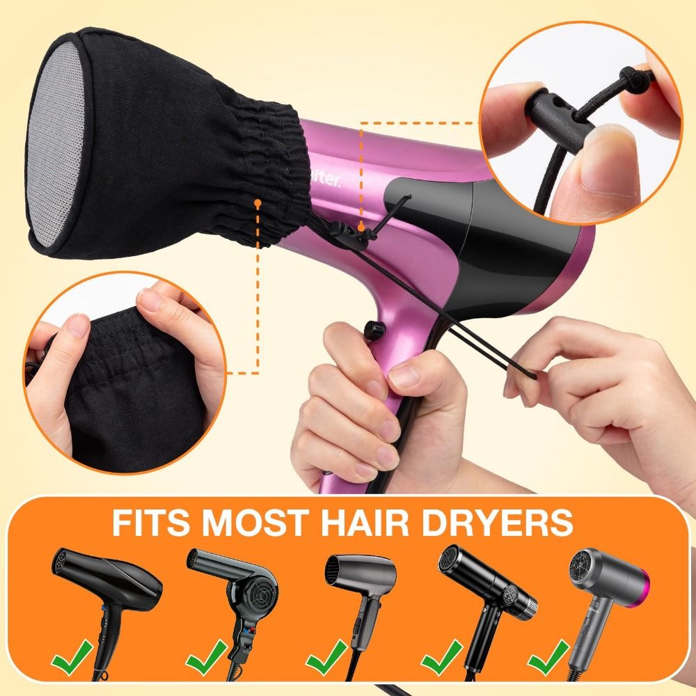 غطاء ناشر هواء ناعم لمجفف الشع - مراجعة Hair Dryer Diffuser Attachment Universal وسعره