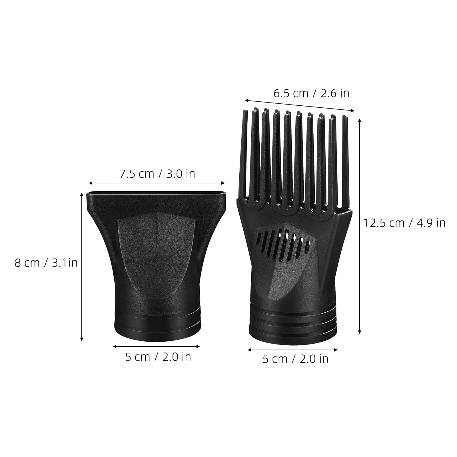 مجموعة ملحقات مجفف الشعر المكو - مراجعة Hair Dryer Styling Comb Attachment وسعره